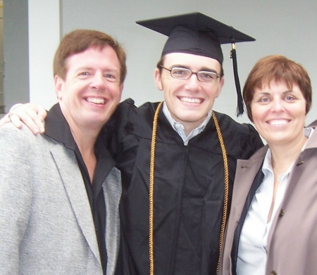 Brian's college graduation