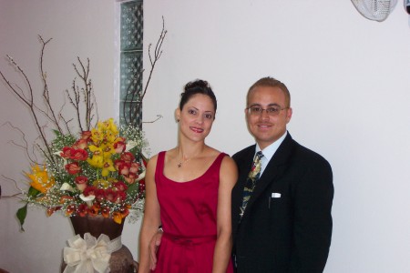 Loyda y Alberto (esposo) 2004