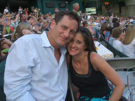 Shawn and I at the Chicago/America concert at Chastain