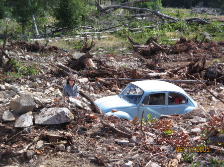 my pimpin ride. hee hee just kidding. my beetle