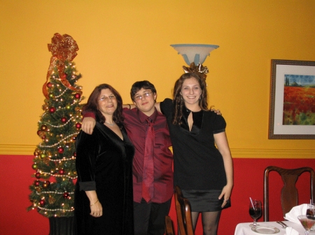 Dustin (15), Jessa (23) and me... 12/7/06