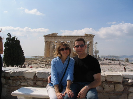 Honeymoon in Athens.