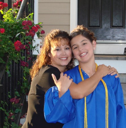 My daughter Gianna and me-her 8th grade grad. 2007