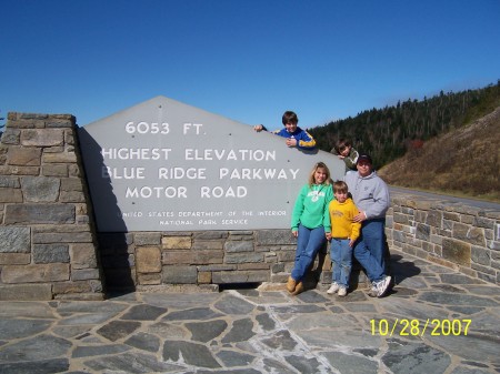 Blue Ridge Parkway NC Oct 2007