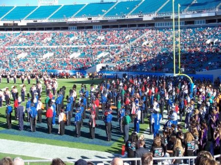 Marching on at Gator Bowl 2008