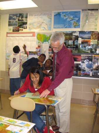 In the classroom April 2007