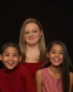 Three of my four wonderful children