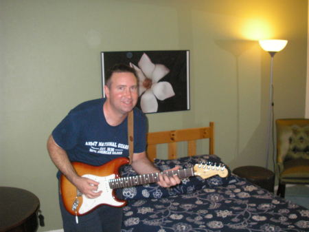 Me and my guitar in 2008