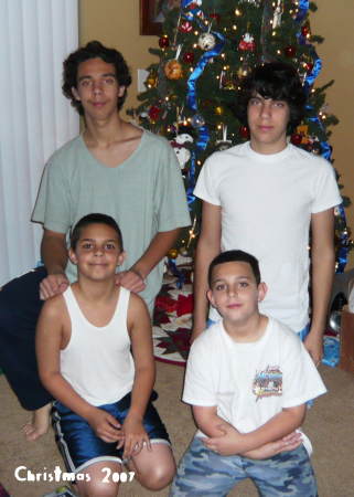 Maria's Boyz-Christmas 2007