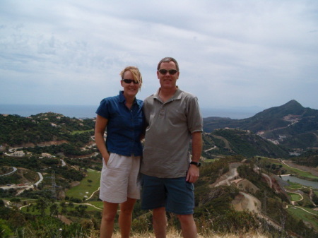 Lynn and Ben in Spain