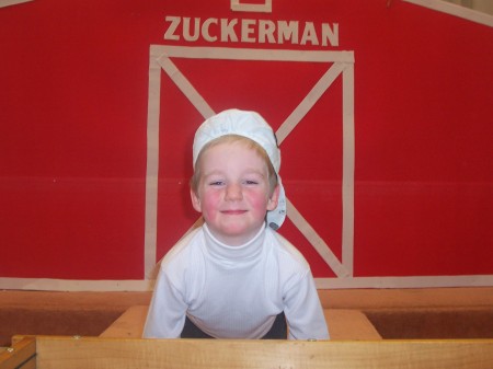 William in the school play