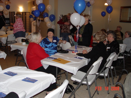 Several ladies enjoying each other