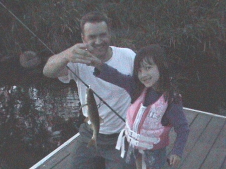 My oldest girl' 1st Fish