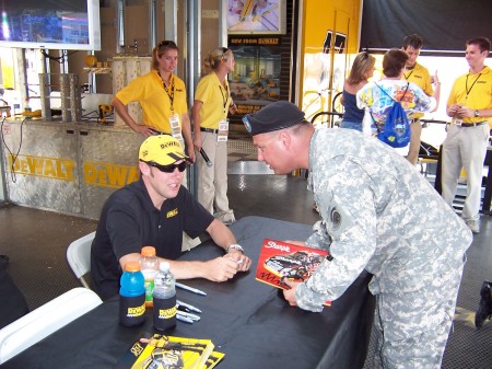 Meeting Matt Kenseth at Bristol