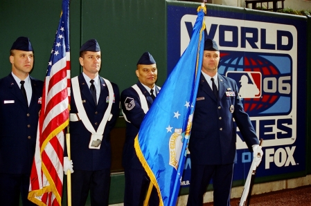Game 5 2006 World Series USAF Honor Guard