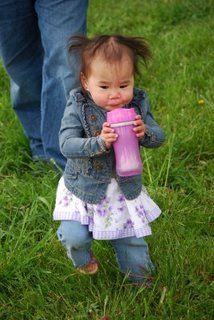 My little girl.....out at the farm.