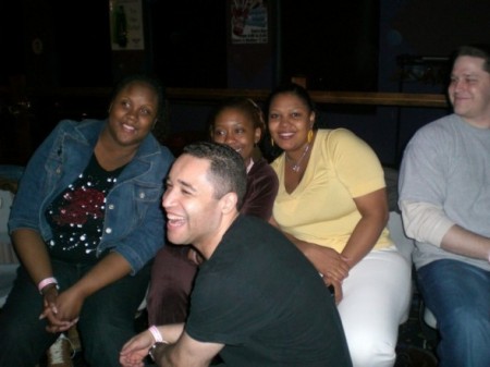 Bowlin with my peeps at New Roc...