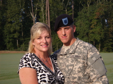 Toni & youngest son Garrett. 2009