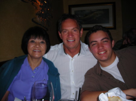 Mom, Geoff, Sean