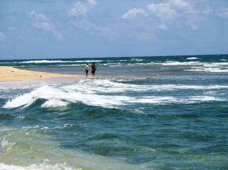 Outside Princeville on a Reef