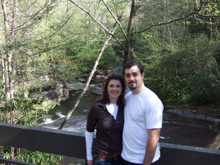 Me and Matthew at Sliding Rock