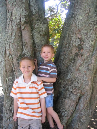 my 2 sons Parker & Ryland spring 2007