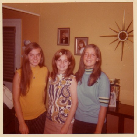 Kathy, Me, Anna mid 1970