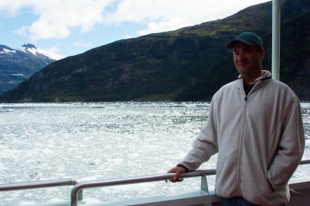 Ice field in Prince William Sound