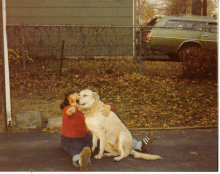 Shelly and her dog