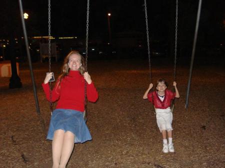 Jenny and Haley at St Augustine Park