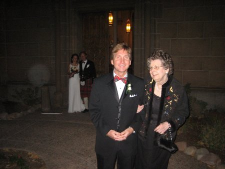 my bro's Scottish wedding 10/07.. mom