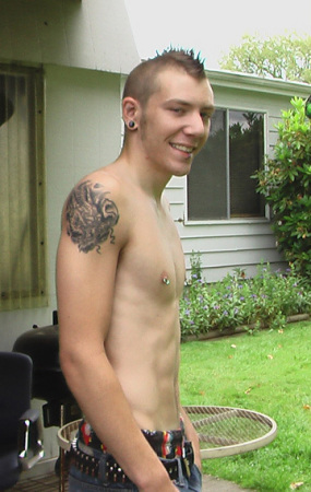 My son Justin age 18 - 2007