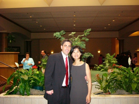 Karen and I at Rick Punzo's wedding