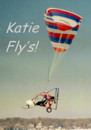 Katie's Flying HIGH & HAVING FUNNNNN!!!!!!!