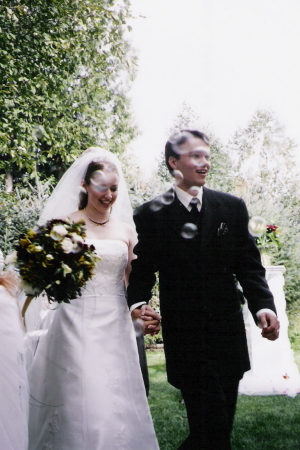 Our wedding day - Sept. 9, 2005