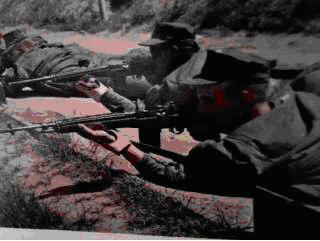 On the rifle range Camp Pendleton Ca. 1966