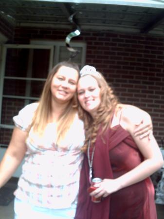 Me N Bri at her graduation party