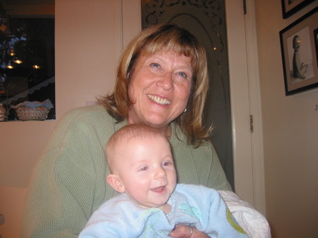 With Nate - my youngest grandson