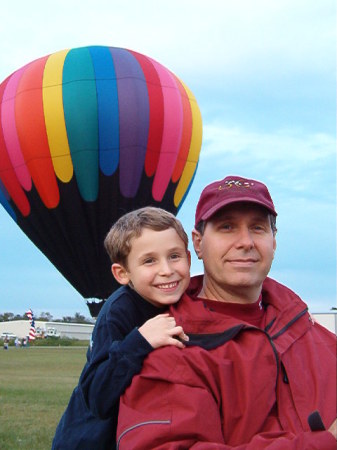 Son Cameron and Husband Craig