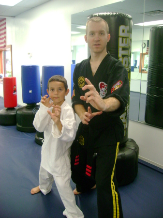 andrew & his karate teacher 11-07