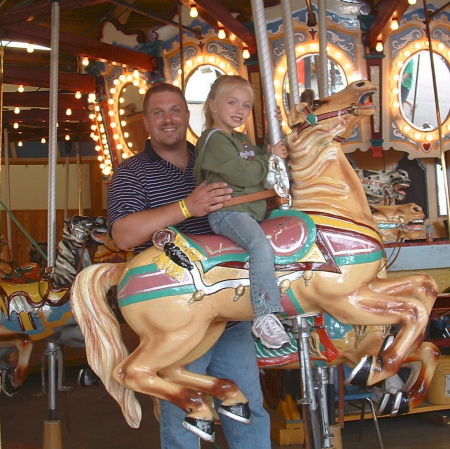 Me and my daughter, Aspen, at the fair 2006