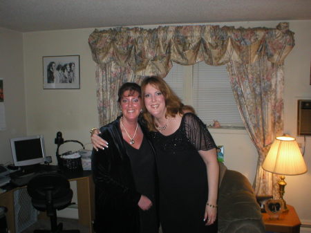 My sister, Donna, and I