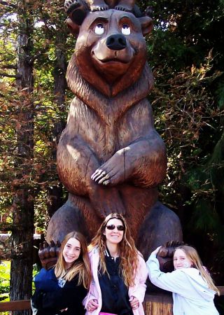 My Daughters and I at Disneyland