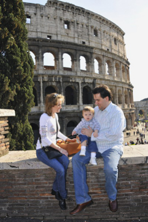 At the Roman Coliseum