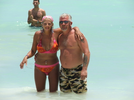 Me and Hubby in Mexico