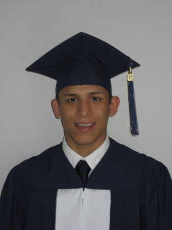 Chris graduates High School