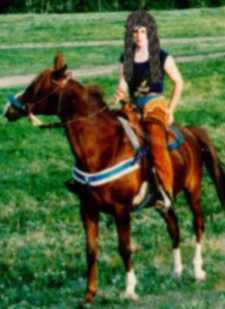 Mar on Arab mare