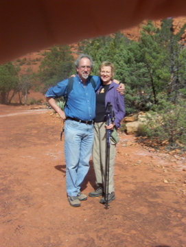 Candy & I at Sedona