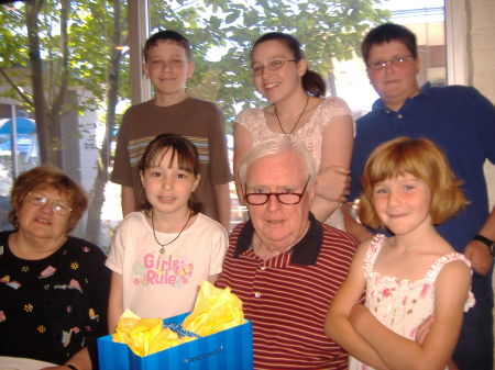 Dad's 70th Birthday with the Kids