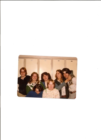 Myself with some of my friends in 1980!